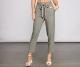 Trendsetter Paperbag-Hose mit Taillenbund